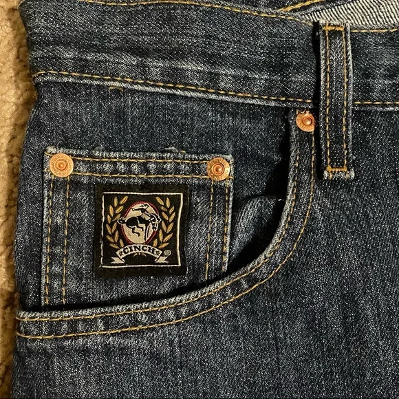 Cinch Black Label Mens jeans. Size 32x38. Like new - Picture 3 of 4
